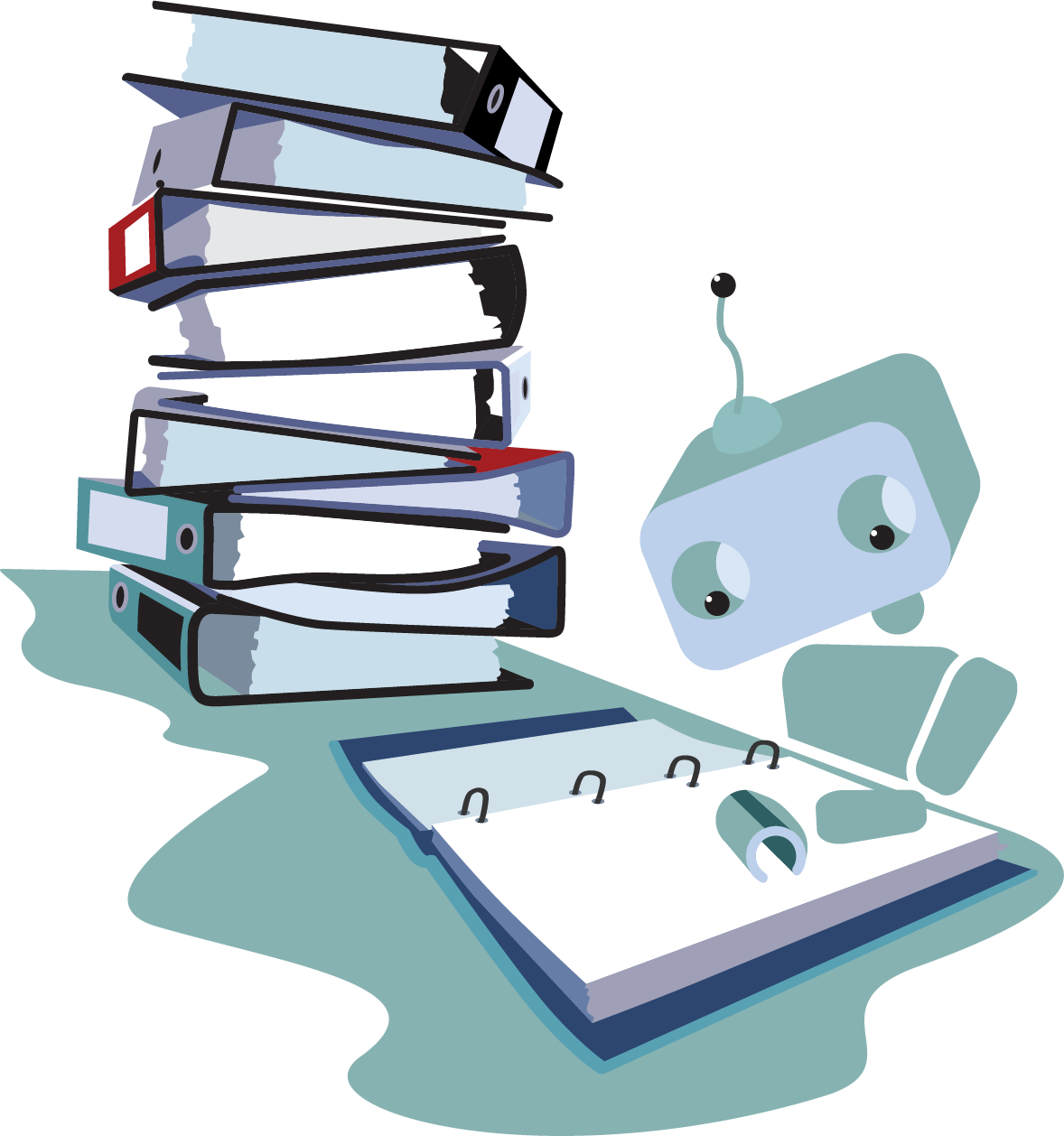 Robot illustration